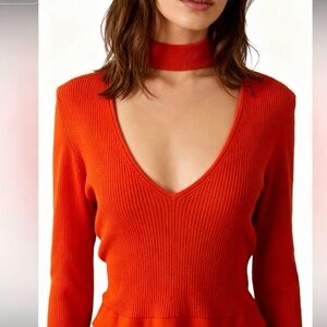 NWT $178 BCBGMAXAZRIA Women Pink Long Sleeve Top sell at a great price!Sz L